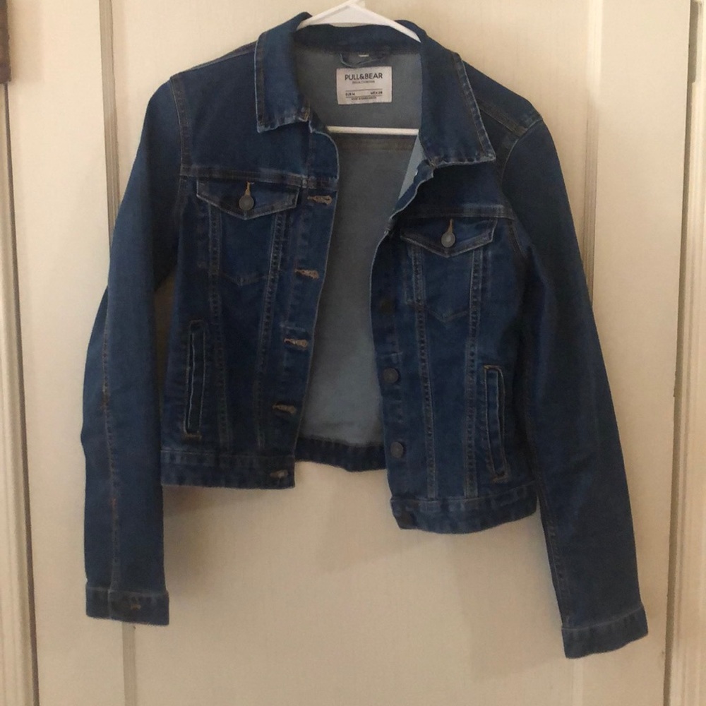 Pull and Bear Jean Jacket euro size medium